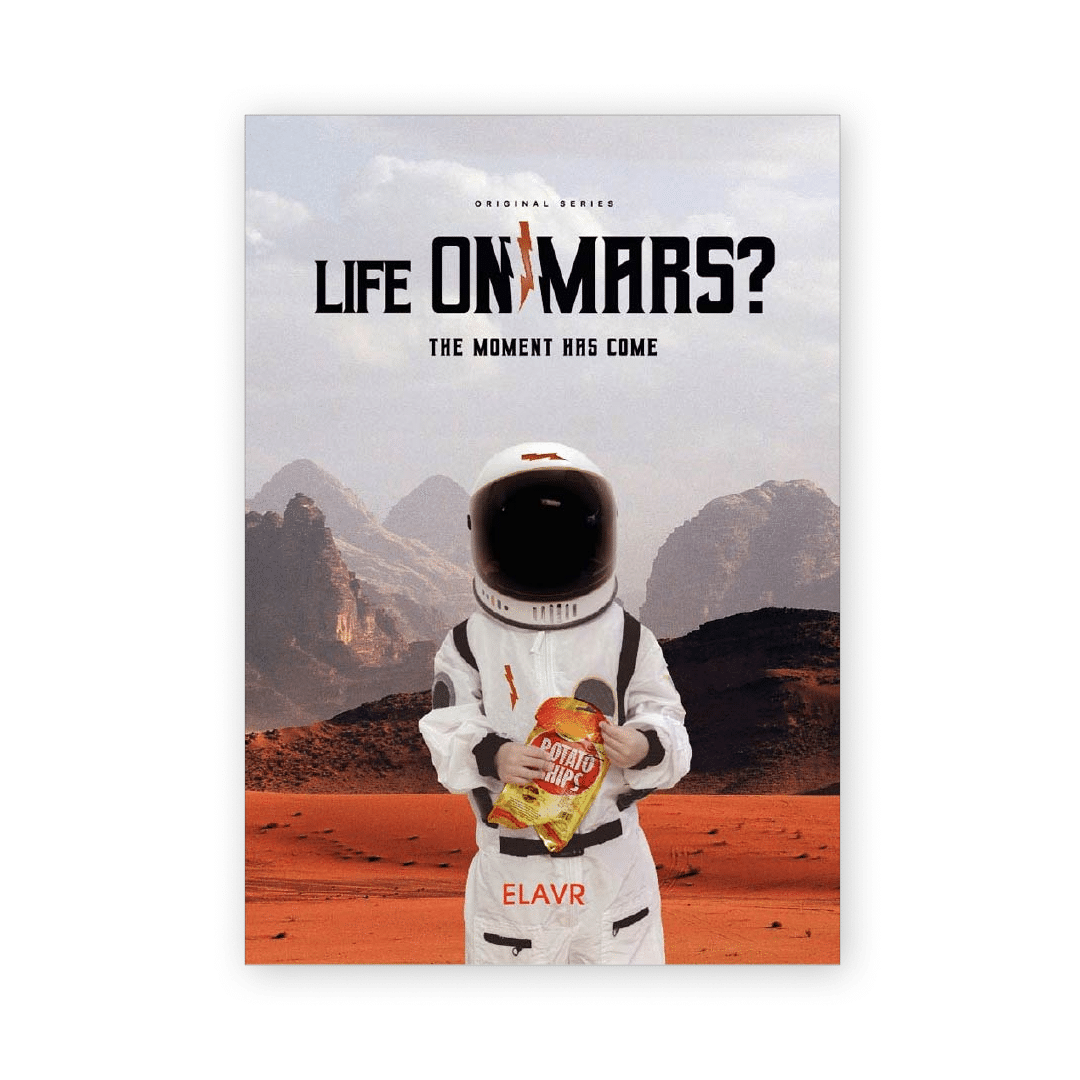 Progetto grafico – “Life on Mars”