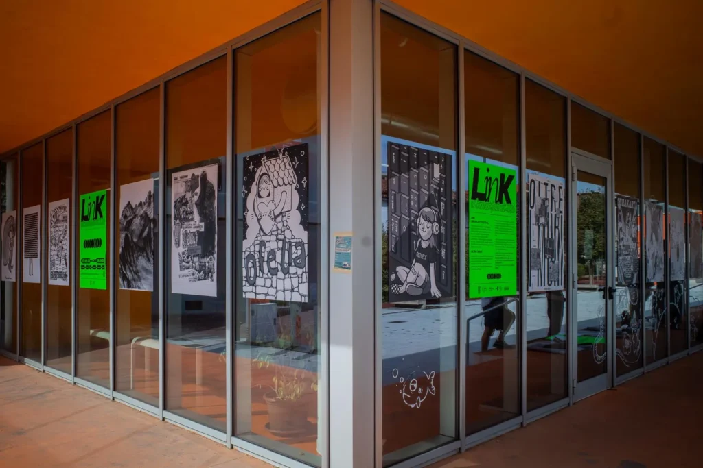 Dittico Poster "Osservare" in mostra al LINK – Urban Art Festival 2026 | Brescia