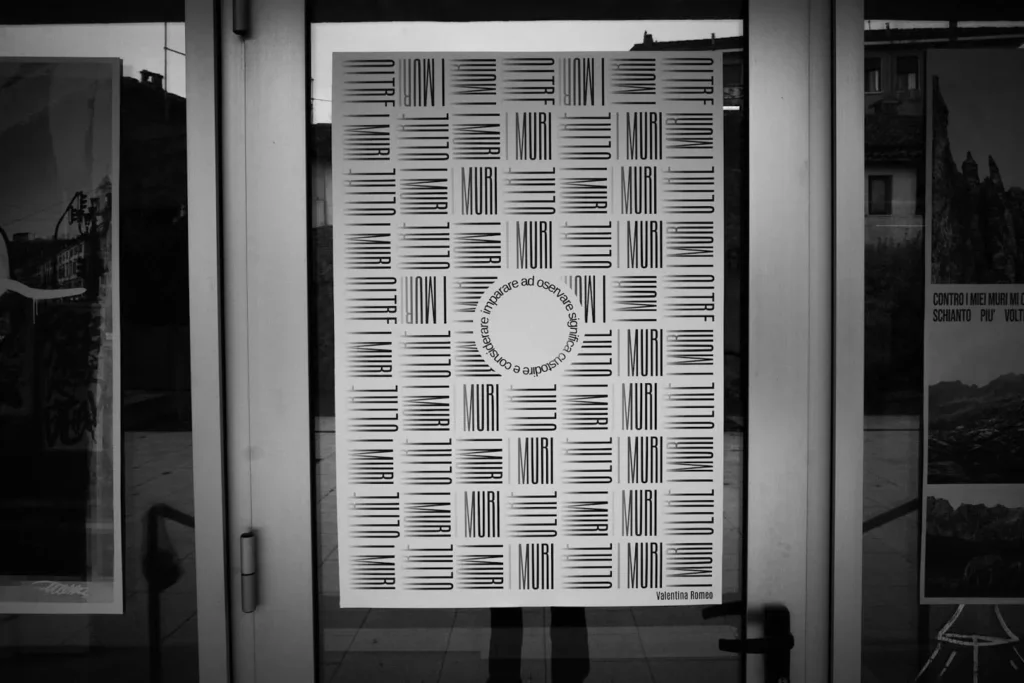 Dittico Poster "Osservare" in mostra al LINK – Urban Art Festival 2026 | Brescia